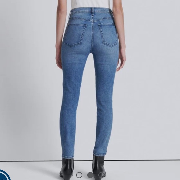 7 For All Mankind Denim - High waist ankle skinny , 7Jeans